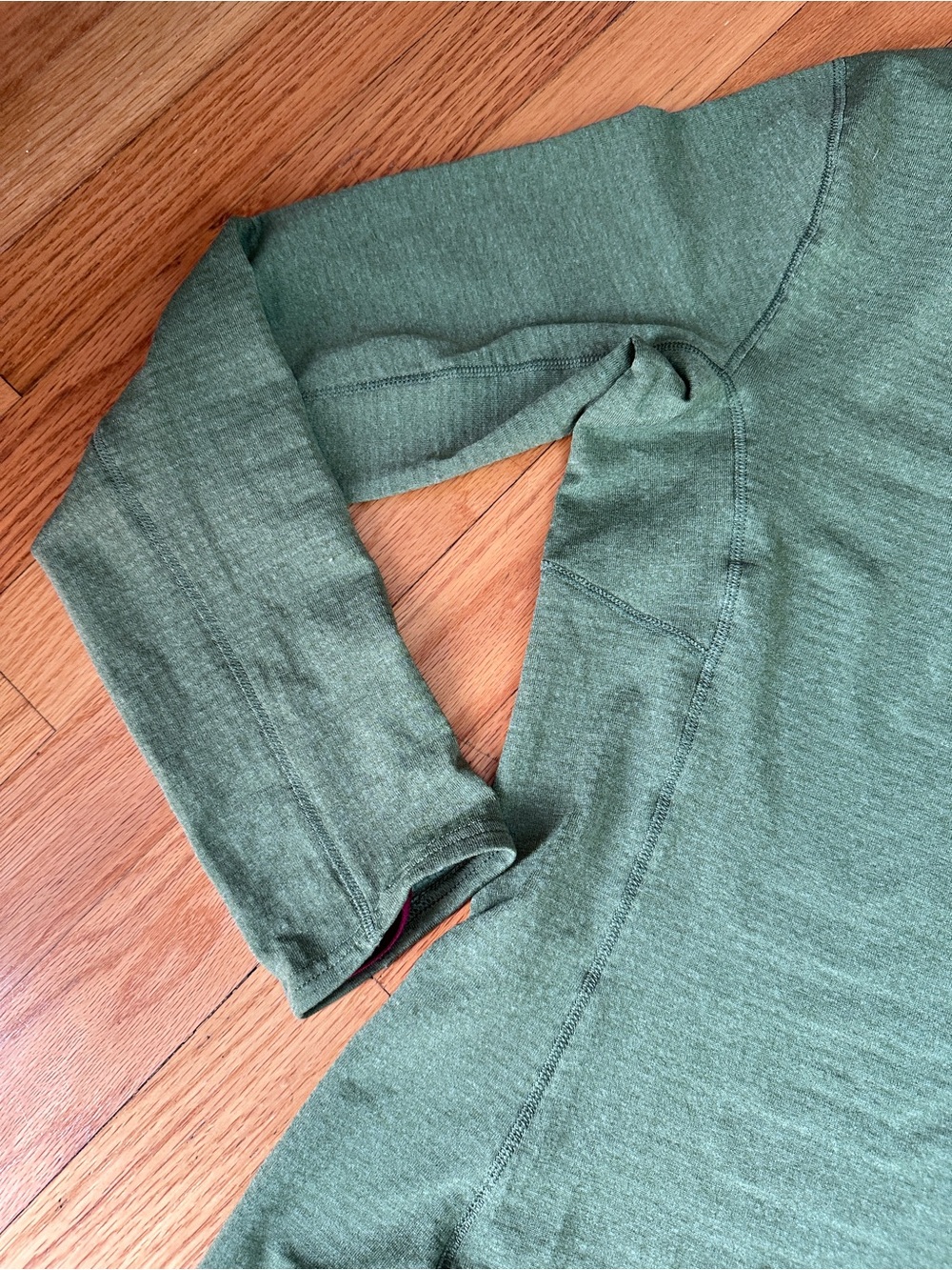 Patagonia Capilene 3 Midweight Crew Baselayer Top Women’s M OlivGreen Long Sleev - Picture 12 of 13